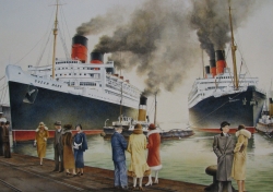Sailing Day-Southampton April 1936